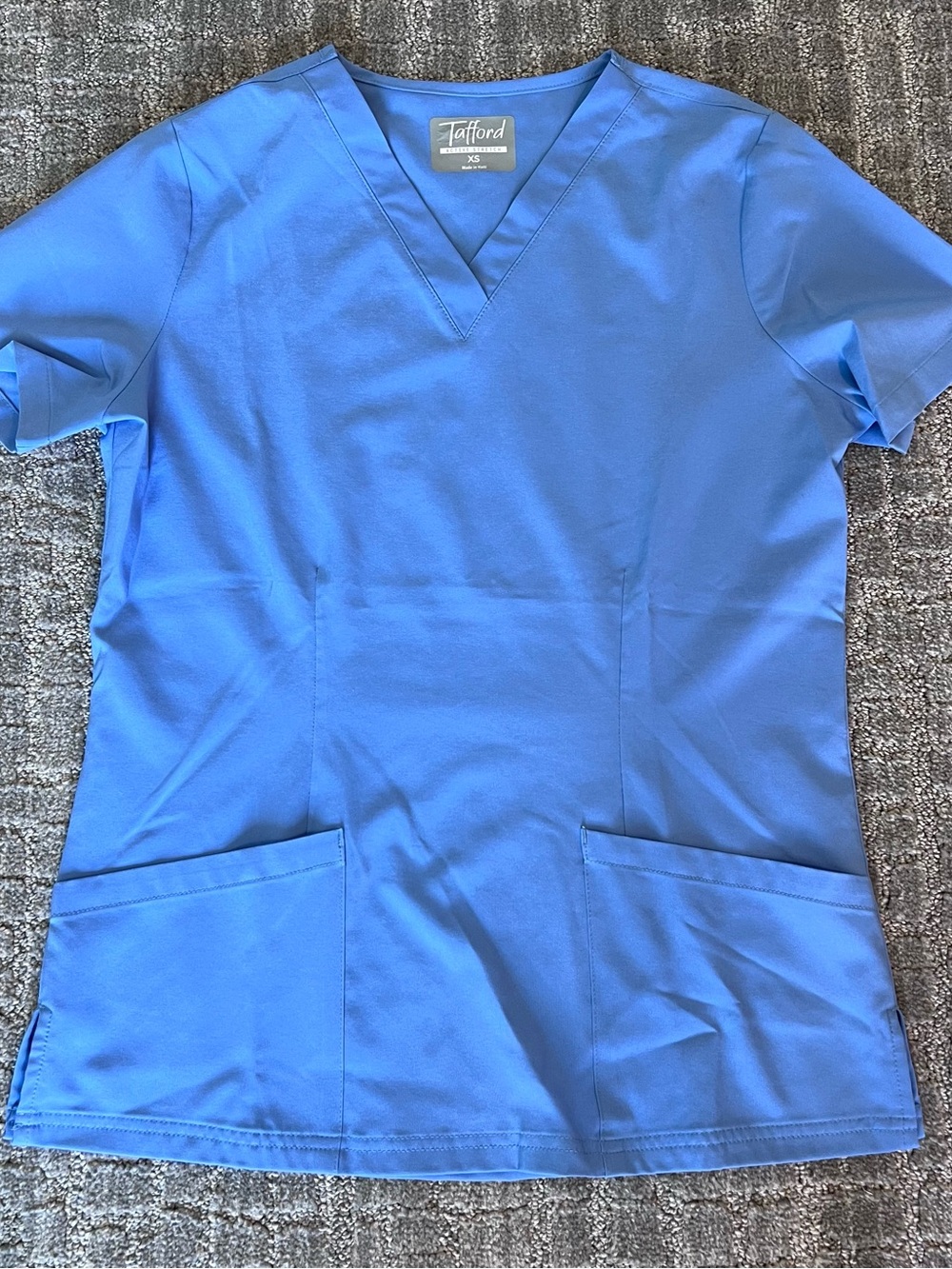 Women’s Tafford Essentials Ciel Blue Scrub Top